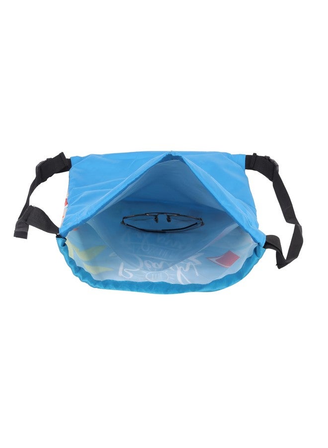 Echo Boomers Beach Printed Drawstring Bag - Water-Resistant, Adjustable Straps, Spacious Main Compartment. - Image 2