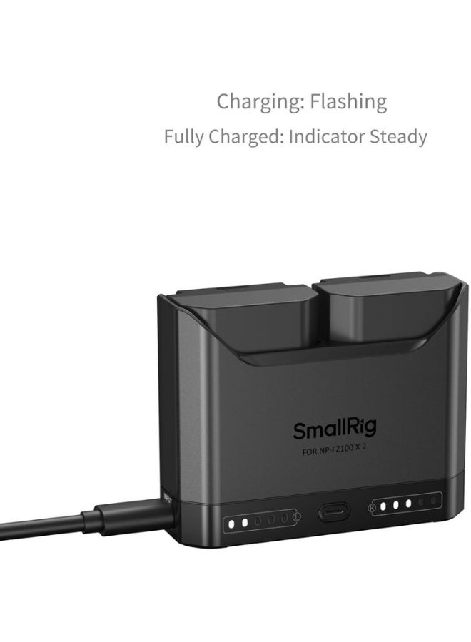 سمول ريج SmallRig NP-FZ100 Camera Battery Charger Kit (5483) - Image 3