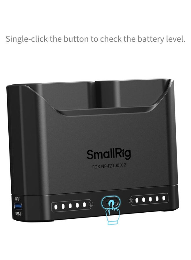 سمول ريج SmallRig NP-FZ100 Camera Battery Charger Kit (5483) - Image 4