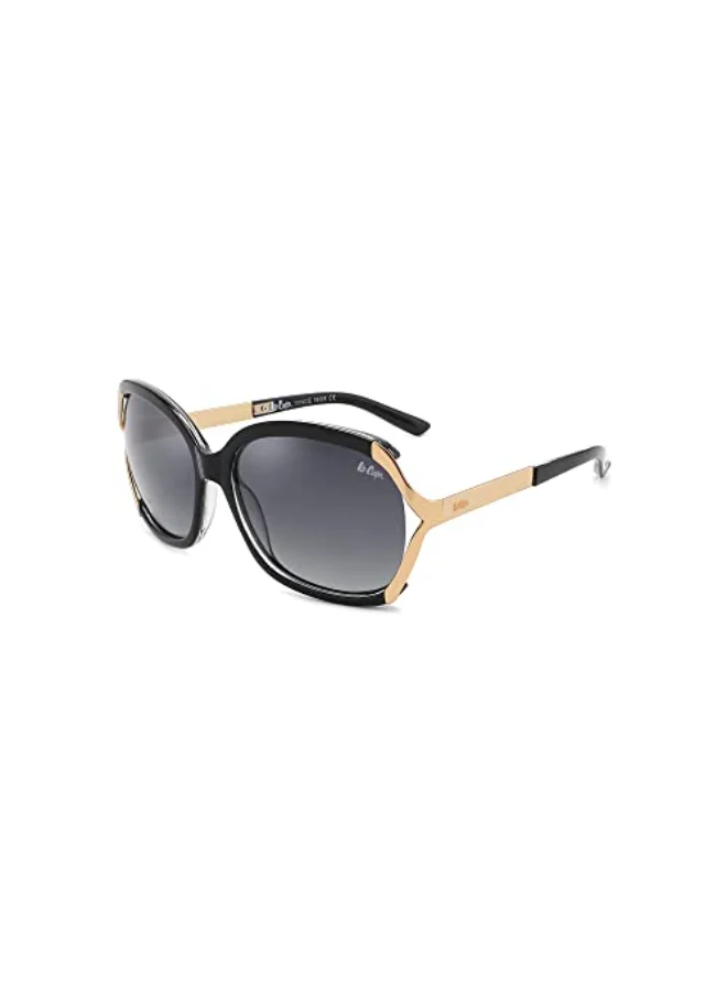لي كوبر Sunglasses  Frame Gradient Grey Mirror Lens 59mm  - LC1027C03