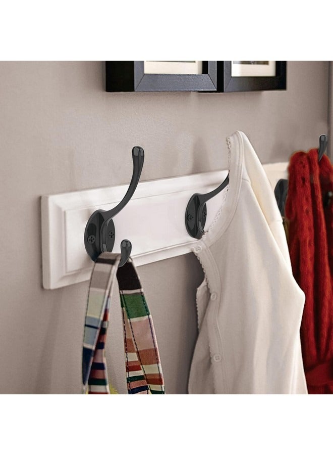 Beauenty 10 Pcs Wall Hooks for Hanging, Steel Hook, Metal Wall Hooks for Coats, Heavy Duty Single Prong Wall Hooks with 20 Pcs Screws for Towel, Key, Robe, Coats, Scarf, Bag, Cap, Coffee Cup, Mugs - Image 5