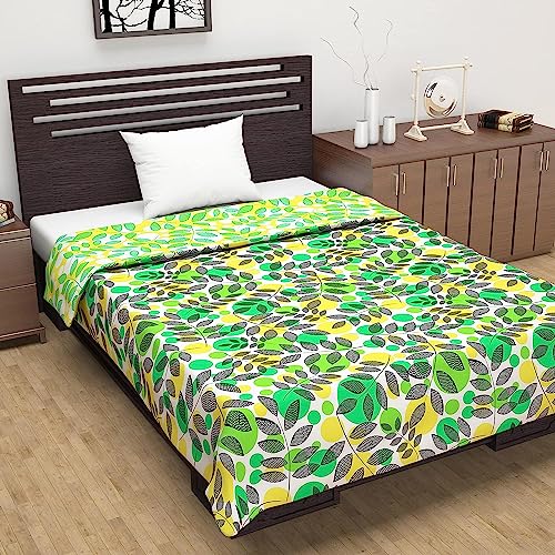 Divine Casa 120 GSM Microfiber Reversible Lightweight Printed Single Bed AC Dohar Blanket - 140 x 210 CM - Image 3