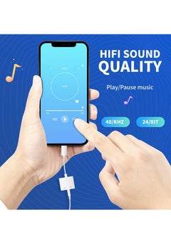 Generic USB C 3.5mm Headphone Adapter Charger AUX to Headphone Converter Compatible with MacBook Pro iPad Huawei Mate 30 Samsung S10_ OnePlus 7 Pixel 4X. White  - Image 4