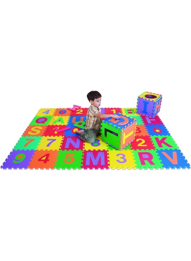 Edushape Foam Blocks, Edutiles Letters and Numbers - Image 4