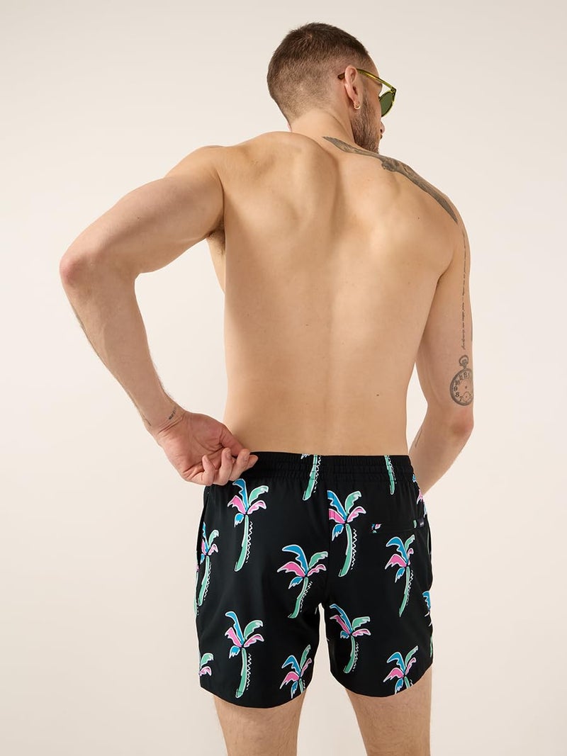 Chubbies Mens Swim Trunks â€“ Mens Swim Shorts with 4-Way Stretch, 5.5â€ Beach Shorts with Elastic Waist, Drawstring, Mesh Lining, UPF 50+ (The Havana Nights, Medium) - Image 2