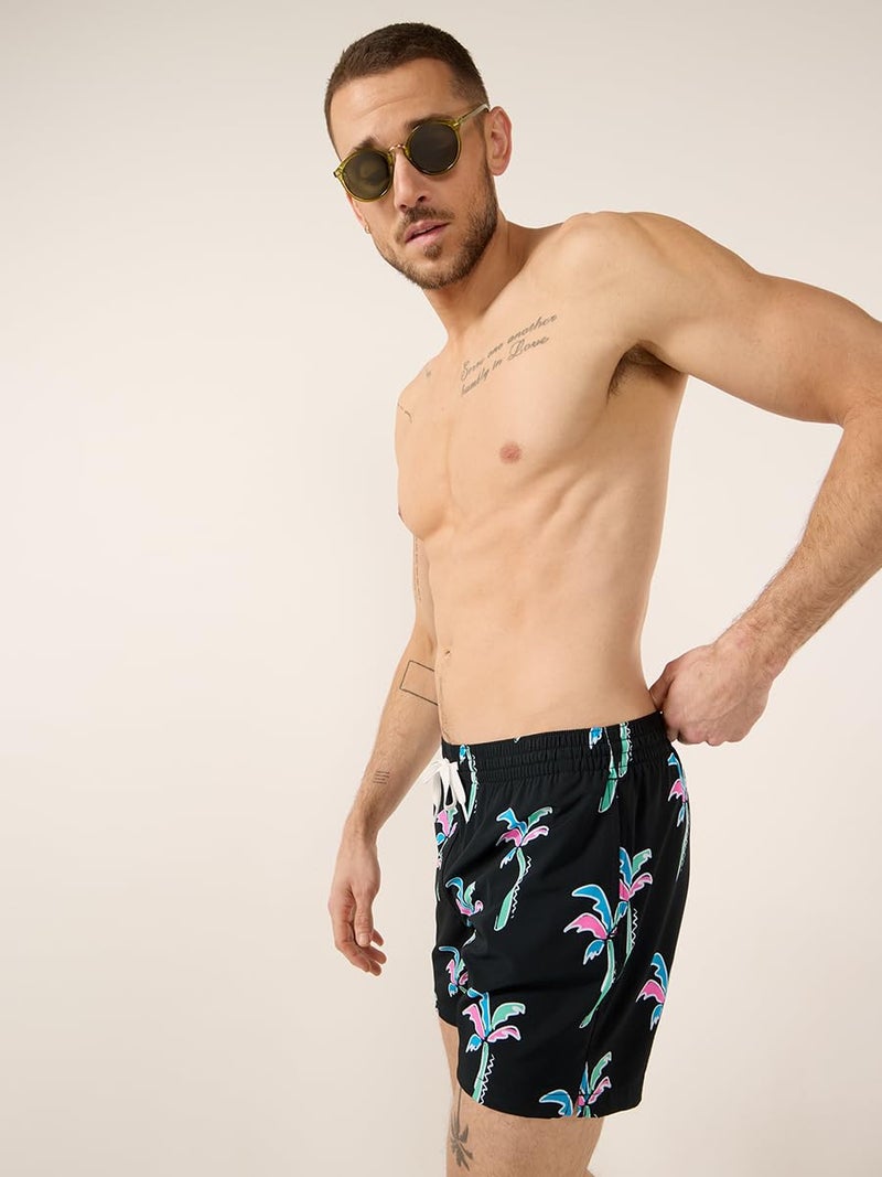 Chubbies Mens Swim Trunks â€“ Mens Swim Shorts with 4-Way Stretch, 5.5â€ Beach Shorts with Elastic Waist, Drawstring, Mesh Lining, UPF 50+ (The Havana Nights, Medium) - Image 3