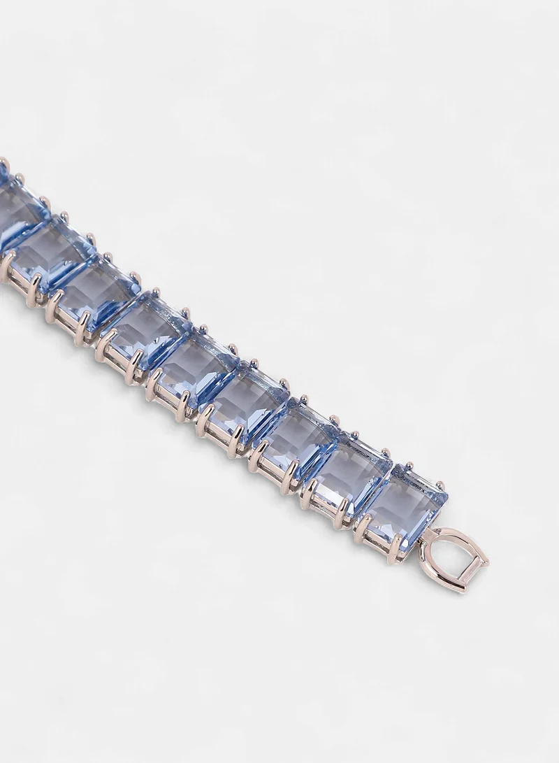 SOHI Crystal-Quad Tennis Artificial Bracelet Jewellery