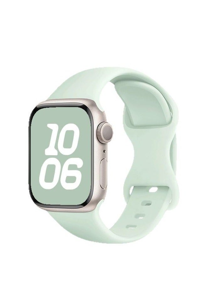 عام سوار ساعة متوافق مع أبل ووتش، 41مم، 40مم، 38مم، سوار رياضي بديل من السيليكون الناعم، متوافق مع iWatch Ultra 2/Ultra SE سلسلة 9–1، للرجال/النساء.