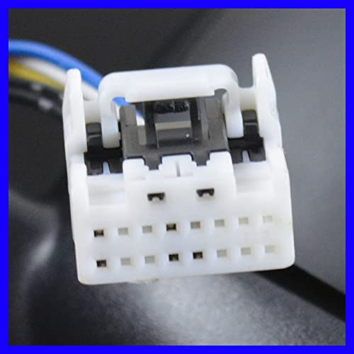 TRQ 2 Piece Driver and Passenger Side Mirror Assembly Set Electric Adjustment Heated No Memory Textured Compatible with 2010-2011 Mitsubishi Outlander 2011-2022 Outlander Sport MI1320139 MI1321139 - Image 5