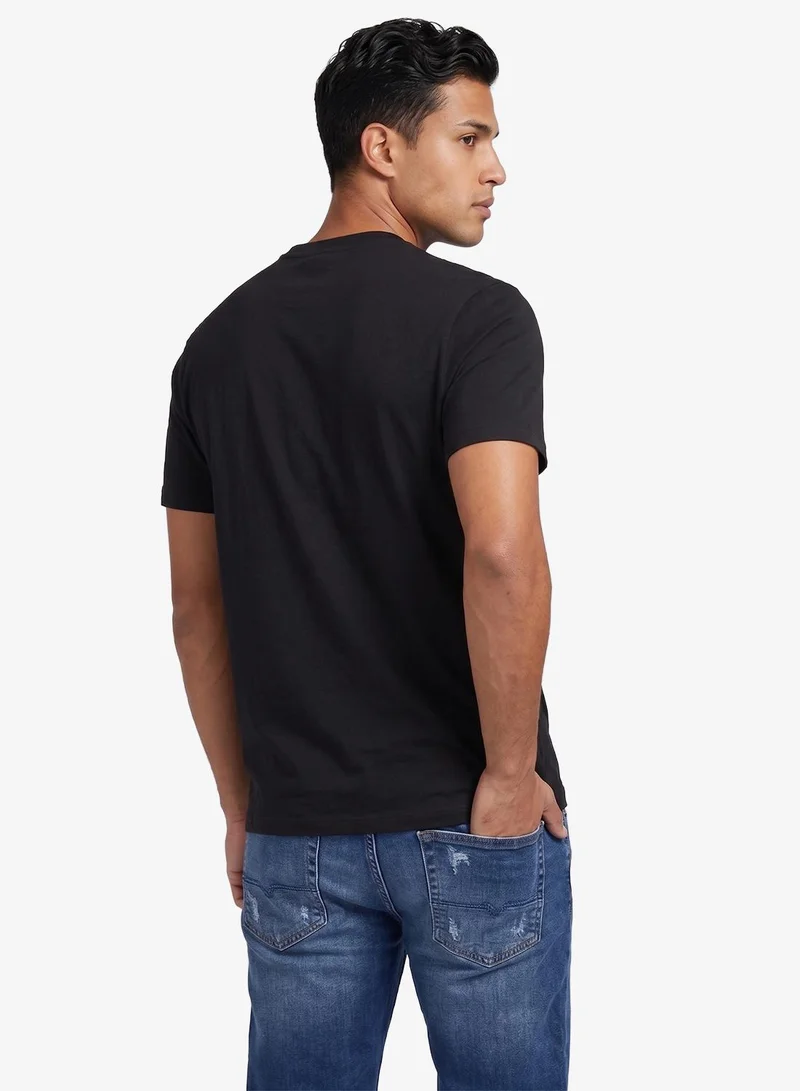 GUESS Crew Neck Regular Fit T-Shirt