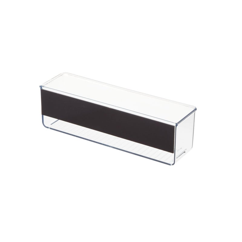 iDesign Magnetic Medium Clear Plastic Organizer Bins for Laundry Room Storage - Image 3