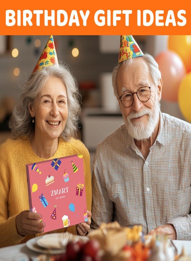 زي مارت هدايا عيد ميلاد 80 من زمارت - أفضل الهدايا لامرأة تبلغ من العمر 80 عامًا، جوارب عيد ميلاد 80 لكبار السن باللون الوردي - Image 4