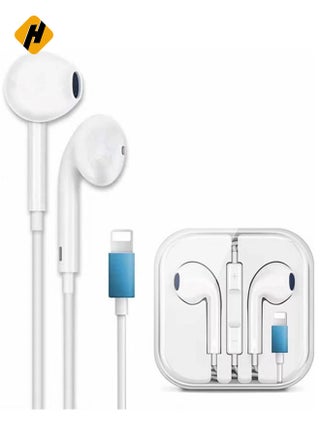 iPhone Earbuds Headphones with Lightning Connector, [MFi Certified] Wired in-Ear Earphones with Microphone and Volume Control Compatible with iPhone 13/12/11 Pro Max/XS Max/X/8 Plus/7 - White - pzsku/Z05ACEE72FCA9564C3A78Z/45/_/1734359611/b6ec9ba8-ed91-46c8-b8c3-40d941f3e17b