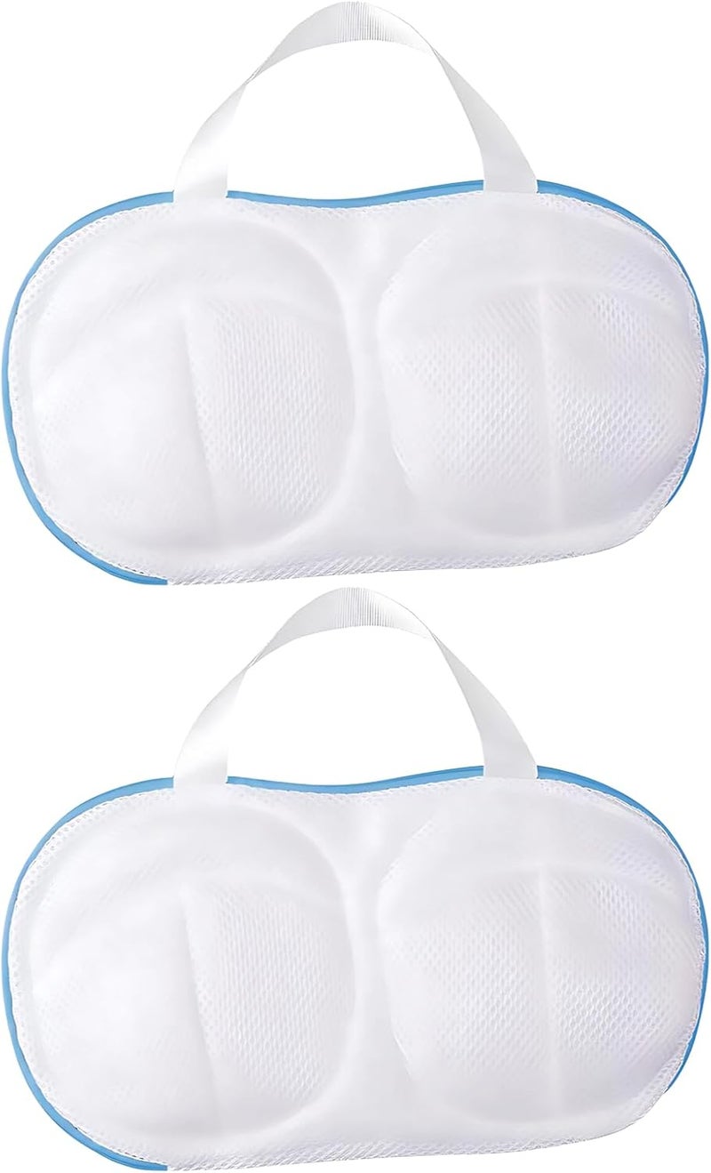 2 Pcs Lingerie Wash Bags 30 X 20 Cm, Bra Washing Bags for Washing Machine, Coarse Mesh - Image 1