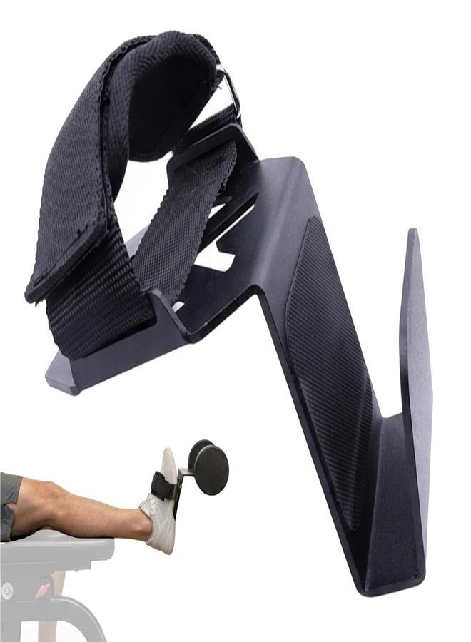 Lights Mountain Single Leg Dumbbell Tib Trainer for Tibialis Raises, Tib Bar Alternative for Home Gym, Secure Narrow Slot Holds Most Dumbbells Firmly, Adjustable Foot Strap with Neoprene Padding - Image 1