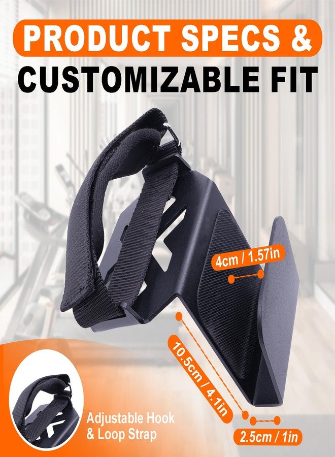 Lights Mountain Single Leg Dumbbell Tib Trainer for Tibialis Raises, Tib Bar Alternative for Home Gym, Secure Narrow Slot Holds Most Dumbbells Firmly, Adjustable Foot Strap with Neoprene Padding - Image 4