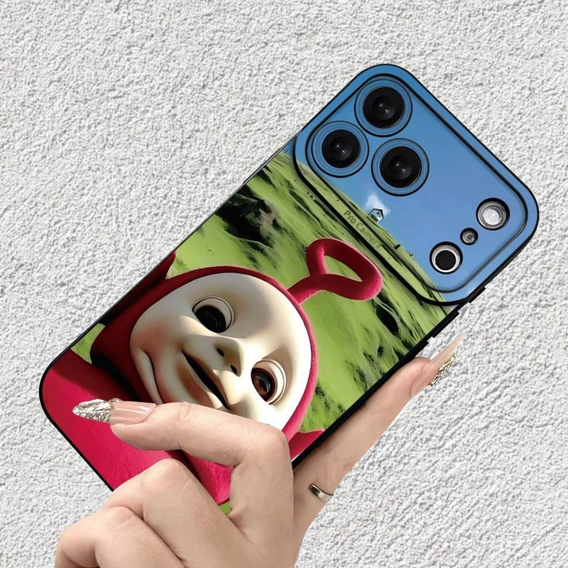 حافظة هاتف ناعمة مطفي باللون الأسود لهاتف iPhone 11 Pro، مطبوعة بشخصية كرتونية، مقاومة للسقوط والانزلاق، فاخرة وعصرية وأنيقة. - Image 3