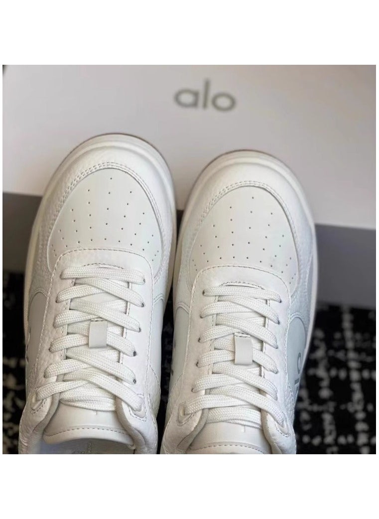 alo - Alo white flat sports shoes Kim Ji-Soo's same design - Image 1