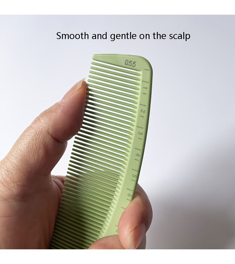 7 Piece High Temperature Resistant Comb Set Professional Hair Salon Styling Combs Including Flat Top Comb Pointed Tail Comb Apple Comb Wide Tooth Comb Updo Styling Comb Anti Static Hairdressing Tools Easy To Use Breakage Resistant - Image 5