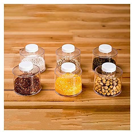 overa 6 Pcs Spice Tower, Pepper Shakers, Spice Jars, Spice Towers and Spice Tools, Spice Jars, Kitchen Spice Jars - Image 1