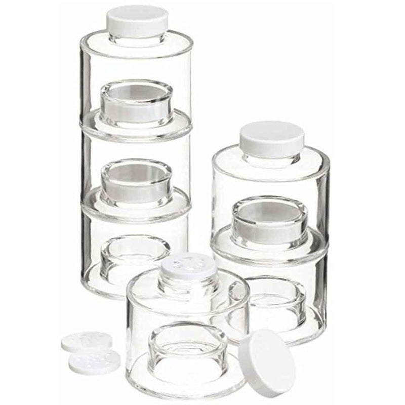 overa 6 Pcs Spice Tower, Pepper Shakers, Spice Jars, Spice Towers and Spice Tools, Spice Jars, Kitchen Spice Jars - Image 5