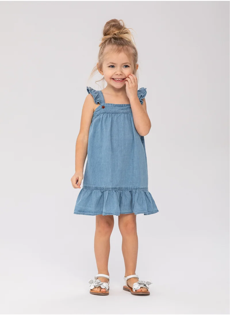 MINOTI Kids Chambray Dress