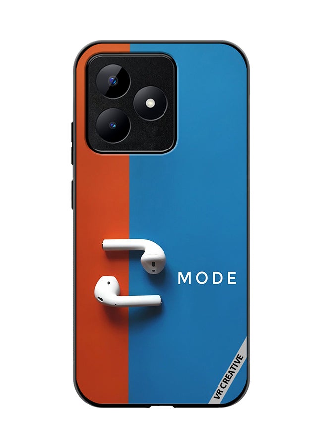 VR CREATIVE Protective Case Cover For Realme C53 Music Design Multicolour - Image 1