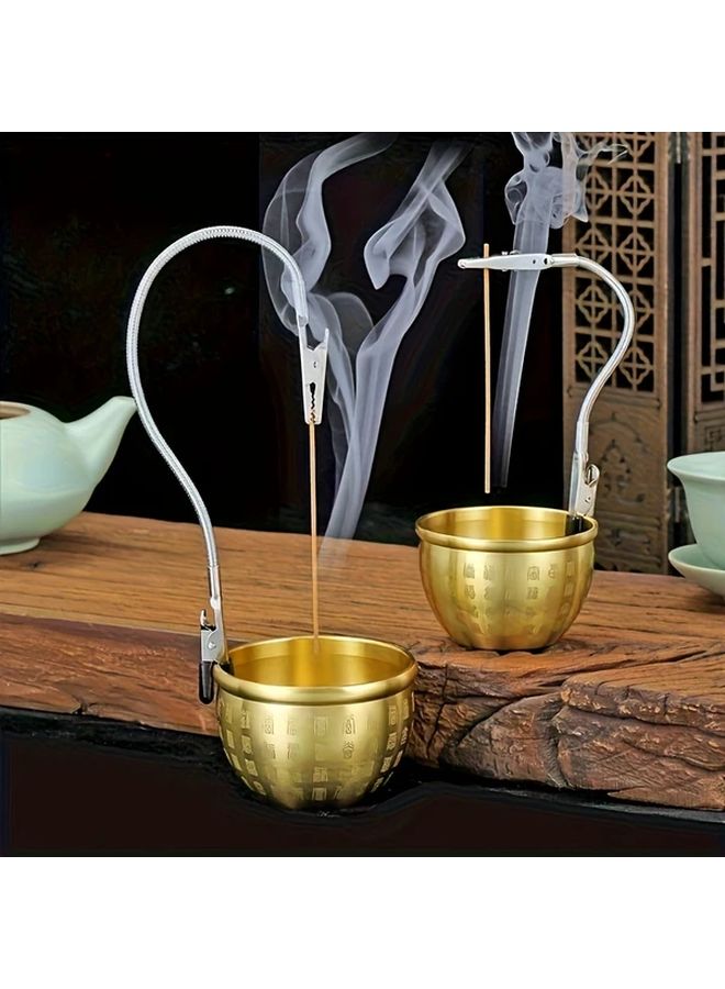 3pcs Crocodile Mouth Shaped Clip Stainless Steel Portable Vertical Mosquito Coil Holder - Image 3