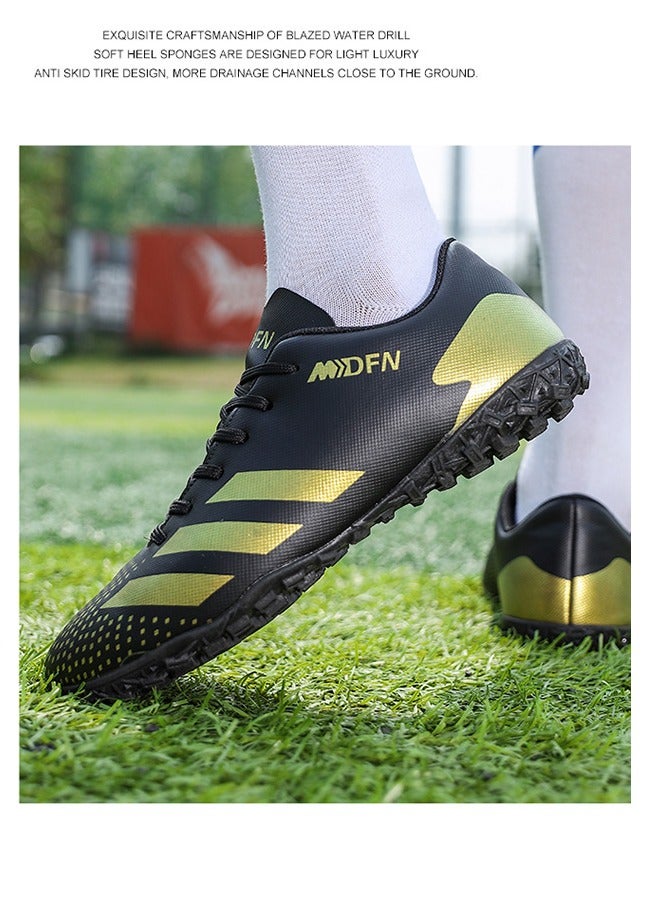 Headband Men's Low Top Artificial Grass Sneakers for Teenage Student Competition Football Shoes  - Image 3