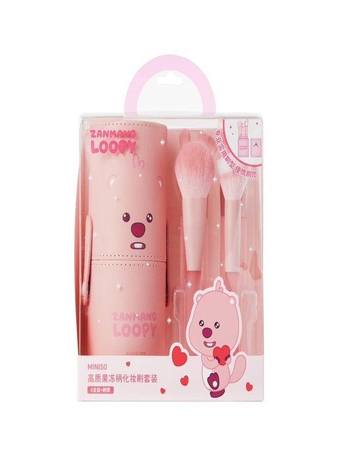 Miniso Zanmang Loopy Collection Jelly Makeup Brushes Set (Jelly Makeup Brushes Set) - Image 1
