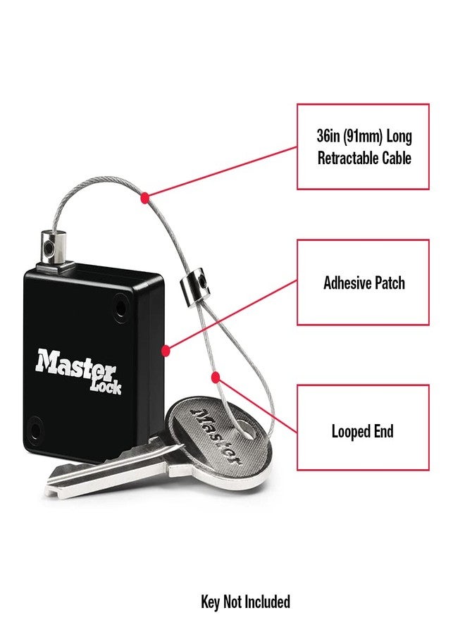 Master Lock 5490D Retractable Lock Box Key Tether - Image 2