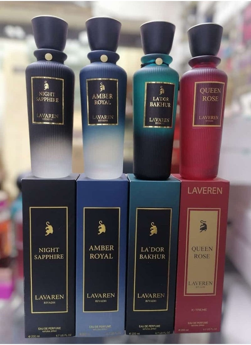 Laverne - A wonderful collection of Lavern Perfumes 4*200 ml - Image 1