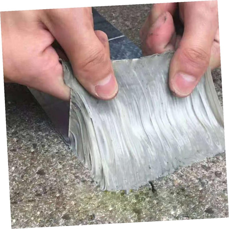 فاليكلود شريط بوتيل 2 قطعة 6 بوصة شريط تصليح الأسقف للإصلاح التسرب مقاوم للأشعة فوق البنفسجية - Image 4