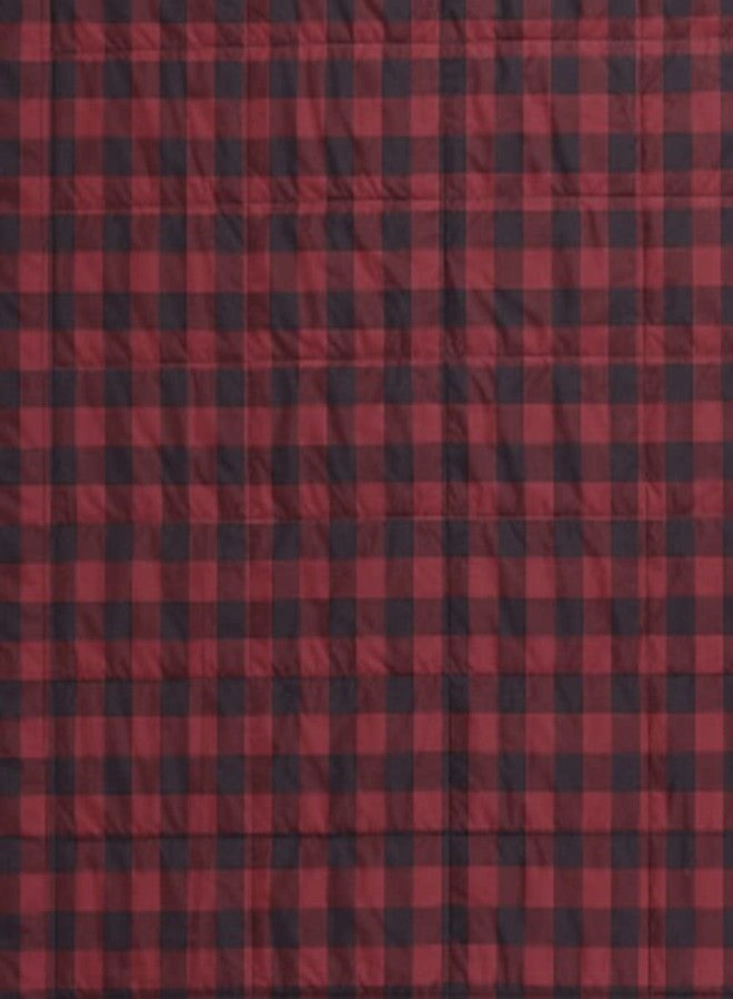 Eddie Bauer - Twin Blanket, Lightweight Reversible Bedding, Buffalo Plaid Home Decor for All Seasons (Red/Black, Twin) - Image 5