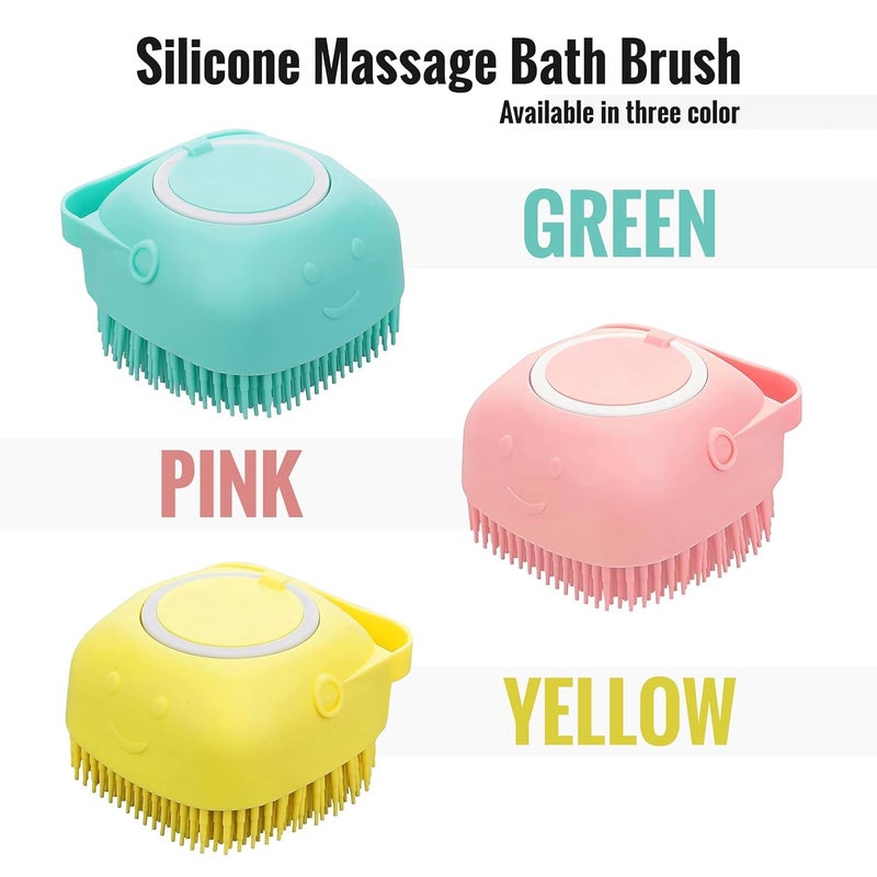 TARTAMYA Imasafe Silicone Bath Buddy Brush, Handheld, Pack of 1 - Image 5