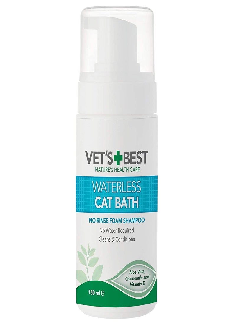 Vet's Best Vet’s Best Waterless Cat Bath 4oz  - Image 1