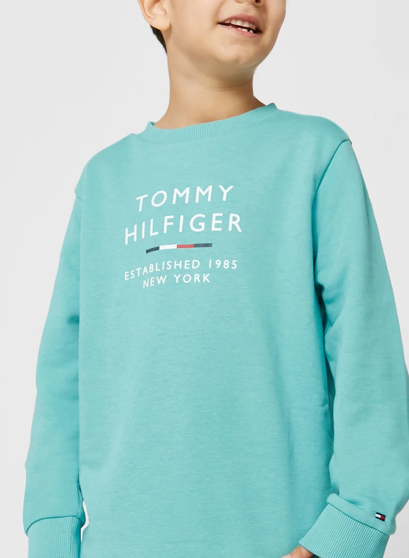 TOMMY HILFIGER Youth Logo Sweatshirt