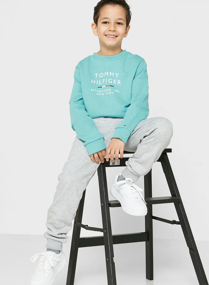 TOMMY HILFIGER Youth Logo Sweatshirt