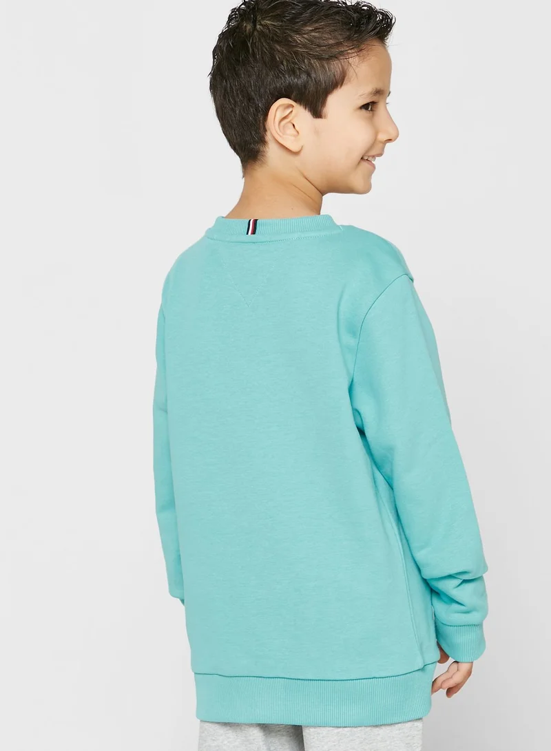 TOMMY HILFIGER Youth Logo Sweatshirt