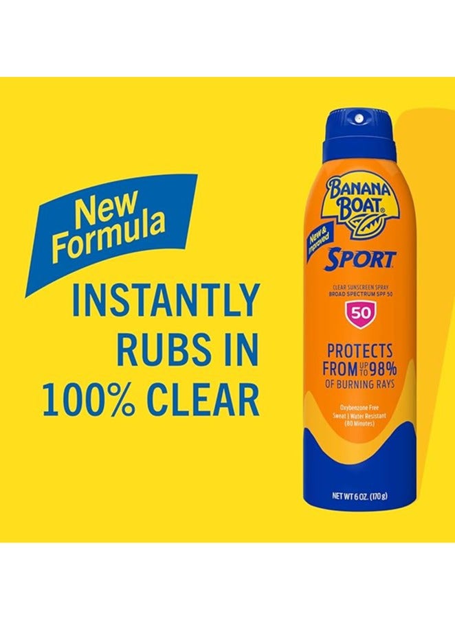 بانانا بوت بخاخ واقي الشمس الرياضي فائق الحماية من أشعة الشمس من بانانا بوت، بعامل حماية من أشعة الشمس 50+ واسع الطيف، 227 جم (8 أونصة) - Image 2
