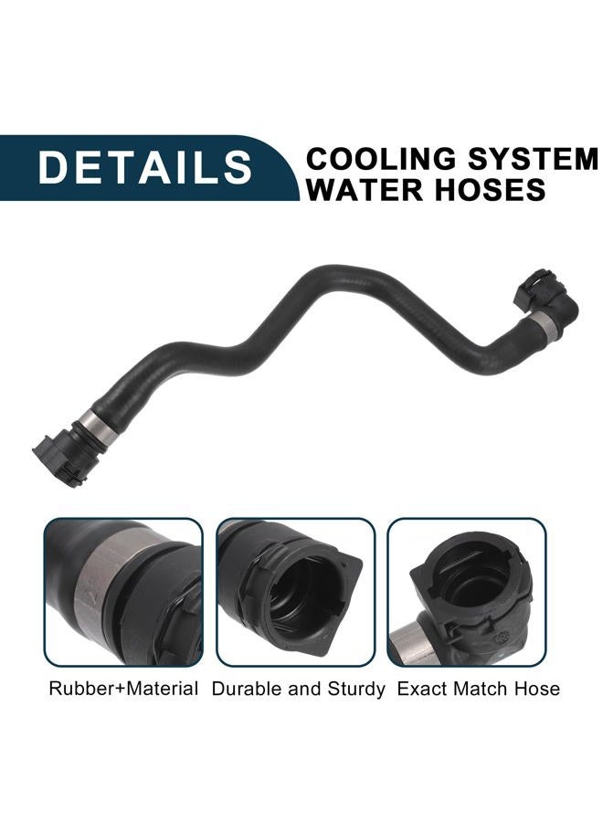 TUCKBOLD Radiator Hose for BMW X5 High Sealing No.11537500752 | Engine Reservoir Water Hose Black 1 Pcs - Image 4