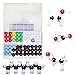 LINKTOR Chemistry Molecular Model Kit Student or Teacher Set for Organic and Inorganic Chemistry Learning Motivate Enthusiasm for Learning and Raising Space Imagination 190 Pack - Image 3