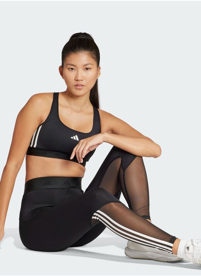 Adidas - Powerreact Medium Support Hyperglam Bra - Image 1