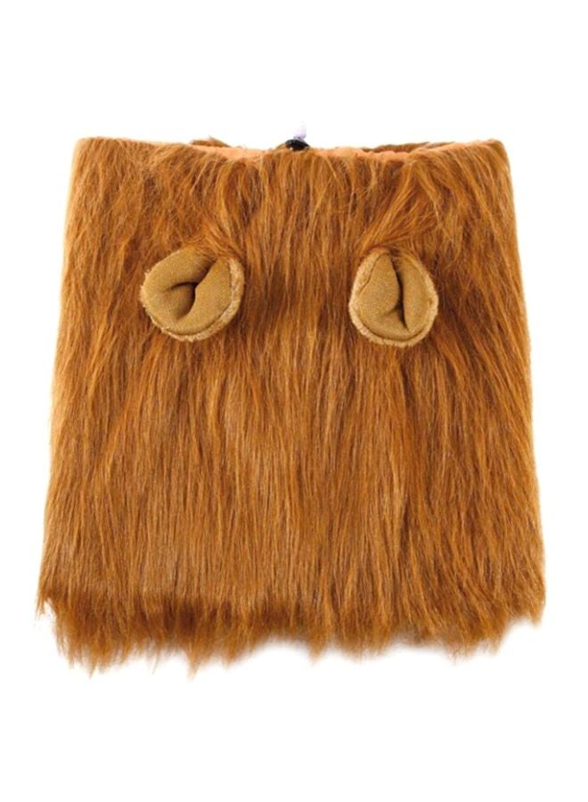 Generic Lion Mane Wigs Hair Scarf Brown 8.46x1.57x7.87inch  - Image 1
