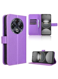 For Tecno Spark 30 4G Diamond Texture Leather Phone Case(Purple)