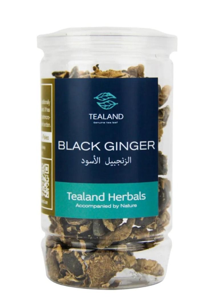 Tealand Herbal Black Ginger Tea Antioxidant Rich Natural & Pure Taste 100g - Image 1