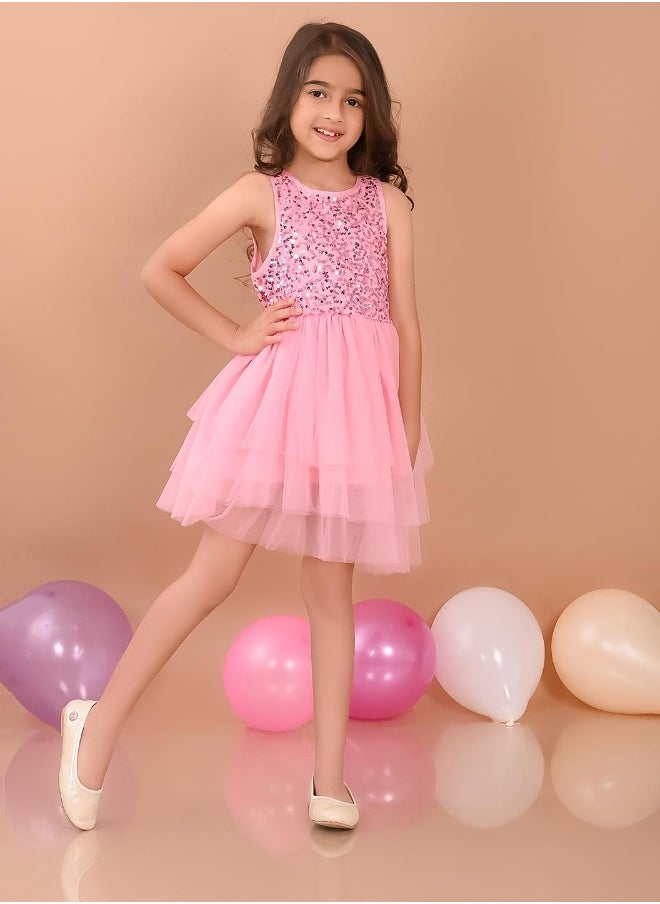 LILPICKS Sequin Partywear Dress  - Image 4