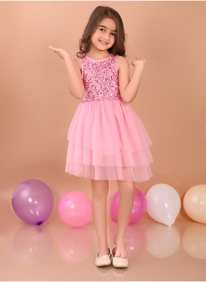 LILPICKS Sequin Partywear Dress  - Image 3