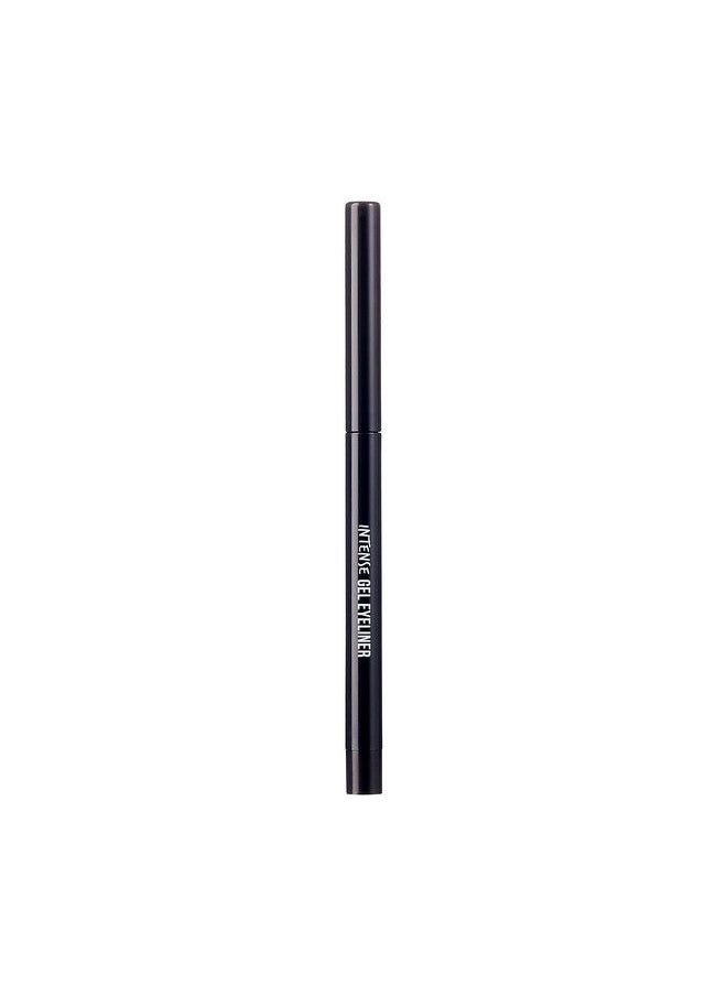 kiss new york Pro Intense Gel Eyeliner with Builtin Sharpener Waterproof Smudgeproof Long Lasting Gel Eyeliner Pencil (Black)  - Image 4