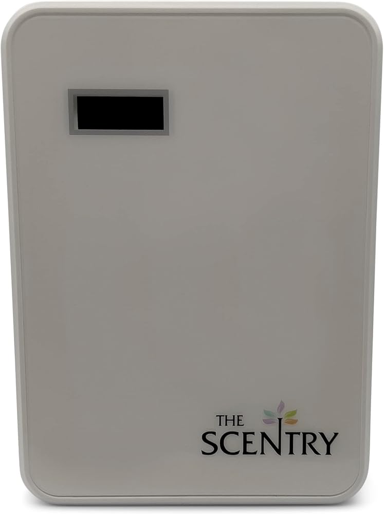 ذا سنتري جهاز Scentry Smart Wi-Fi لتوزيع العطور (منظف الهواء)، لون أبيض، نموذج كهربائي - Image 1